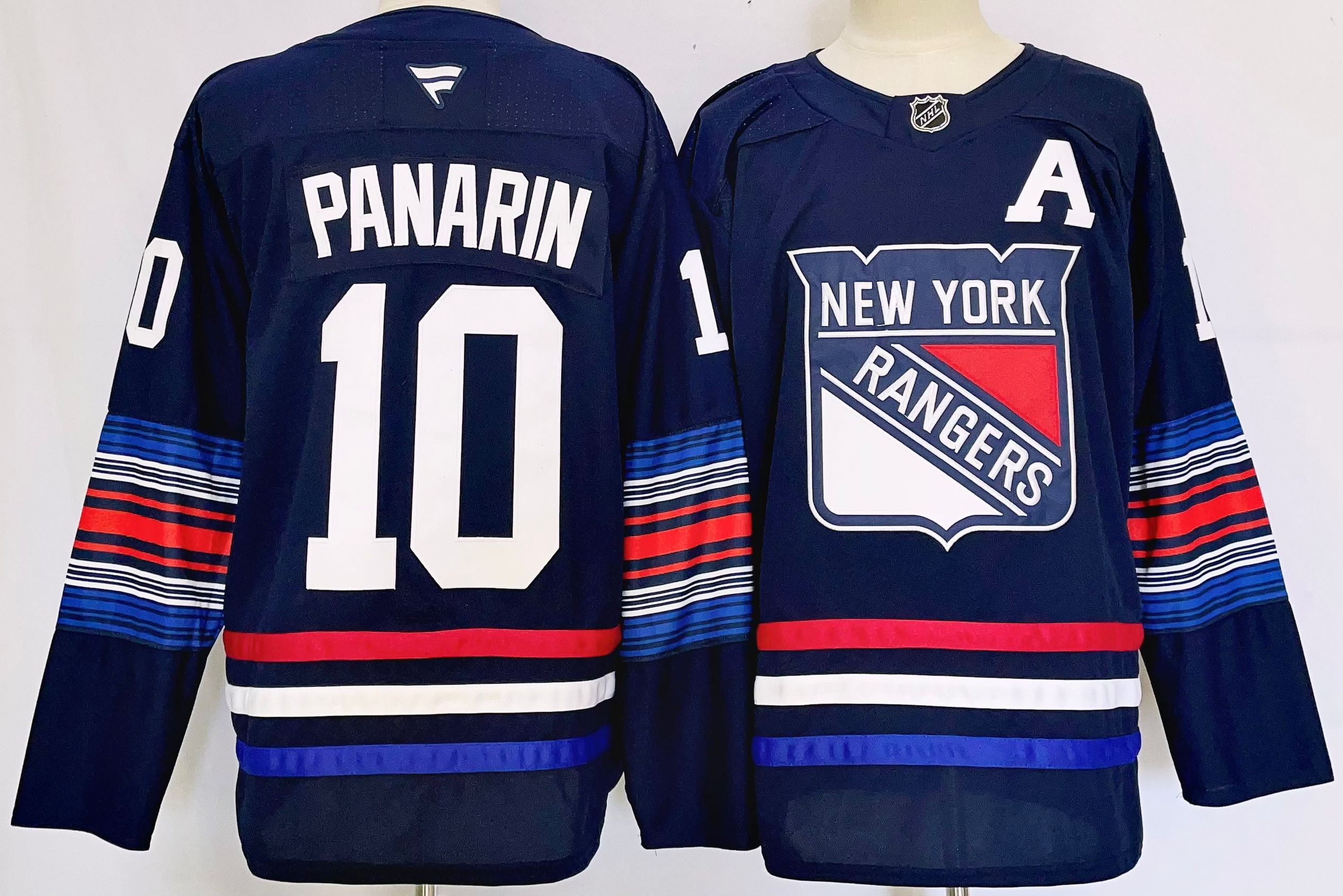 Men New York Rangers #10 Panarin Drak Blue 2025 Home Premier Player NHL Jersey->new york rangers->NHL Jersey